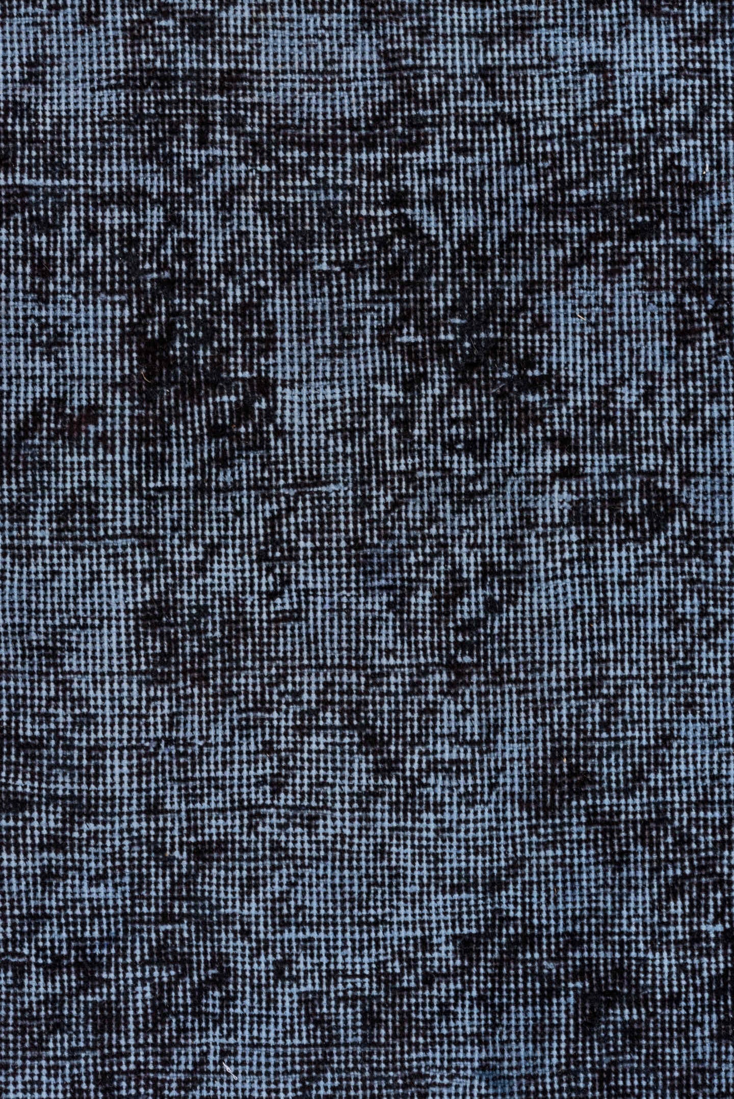 7' x 10' one-of-a-kind handmade antique Overdyed large size rug. Color palette: charcoal, slate, steel_blue, gray, black