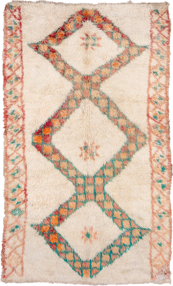 Geometric Teal Rugs