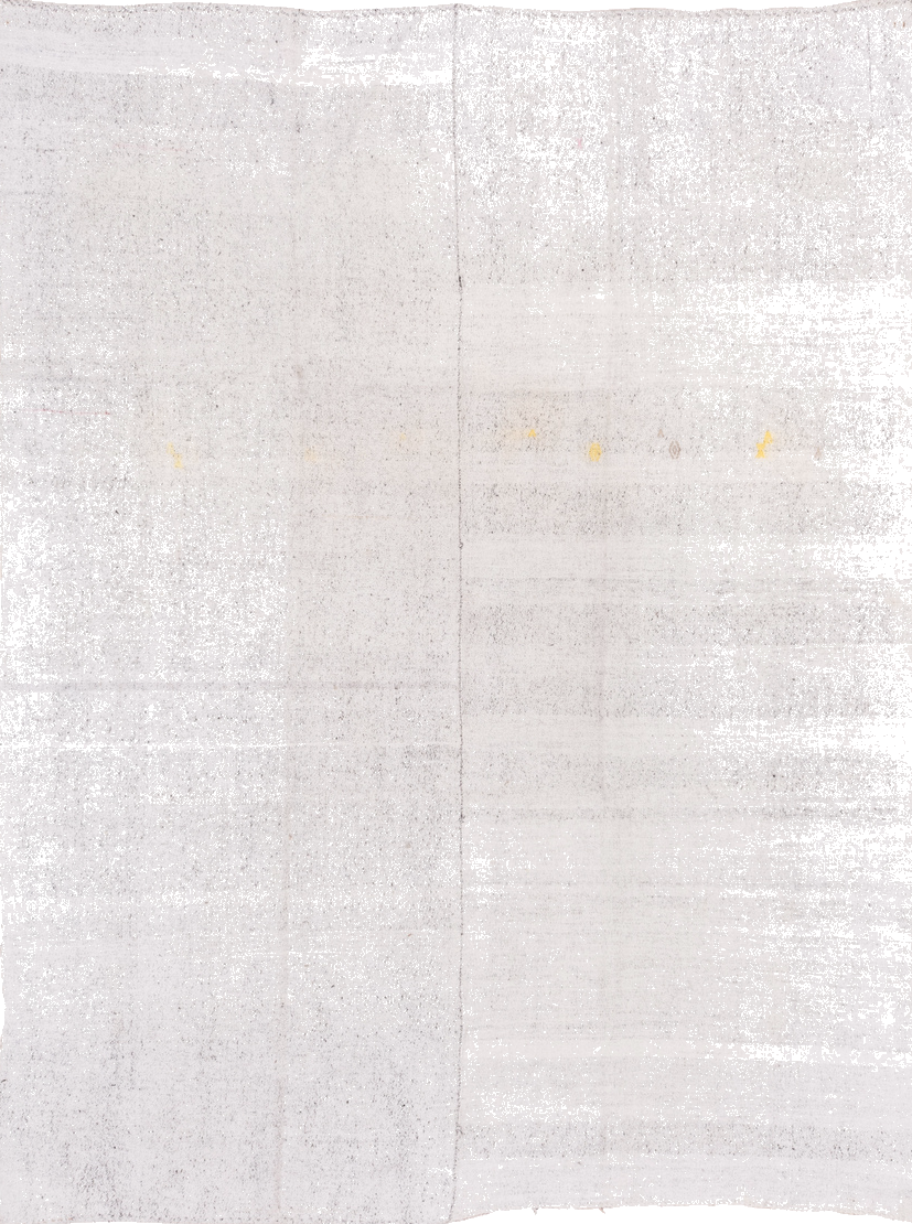 7' x 10' one-of-a-kind handmade vintage Flatweave large size rug. Color palette: brown, dark gray, gainsboro, gray