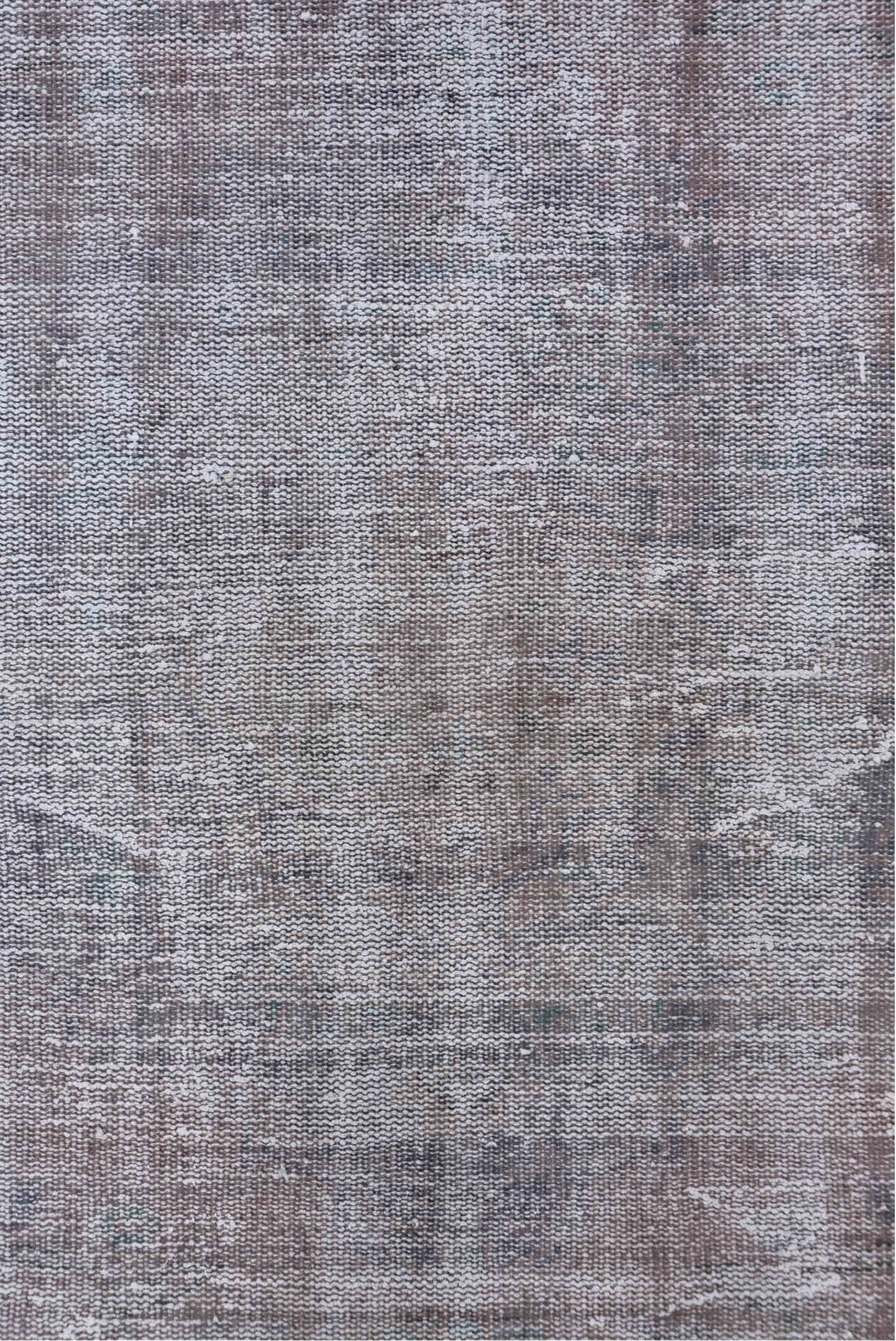 6' x 9' one-of-a-kind handmade vintage Sparta medium size rug. Color palette: gray, taupe, slate, ivory, pale_blue, beige