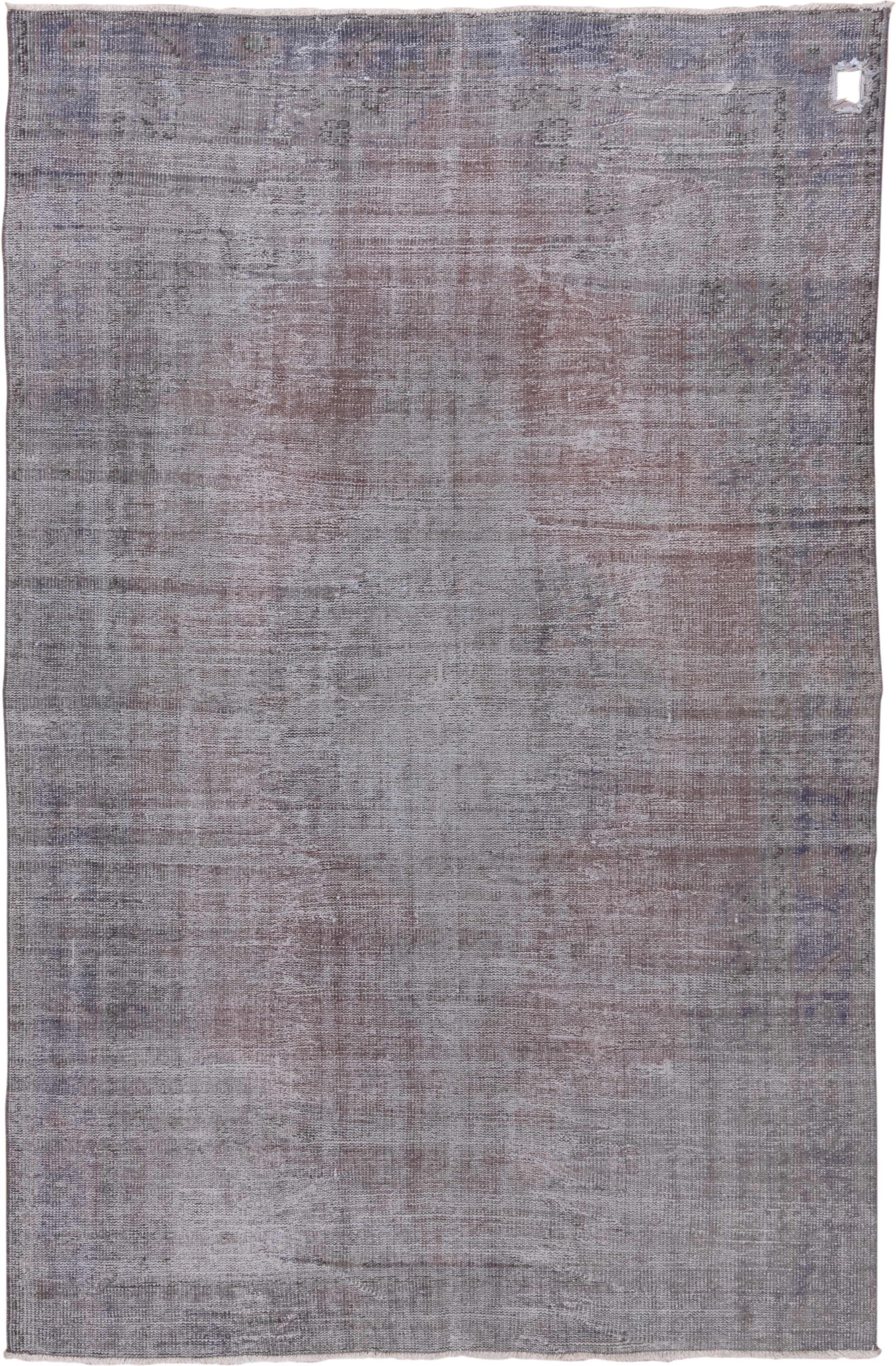 6' x 9' one-of-a-kind handmade vintage Sparta medium size rug. Color palette: taupe, gray, dusty_rose, mauve, charcoal