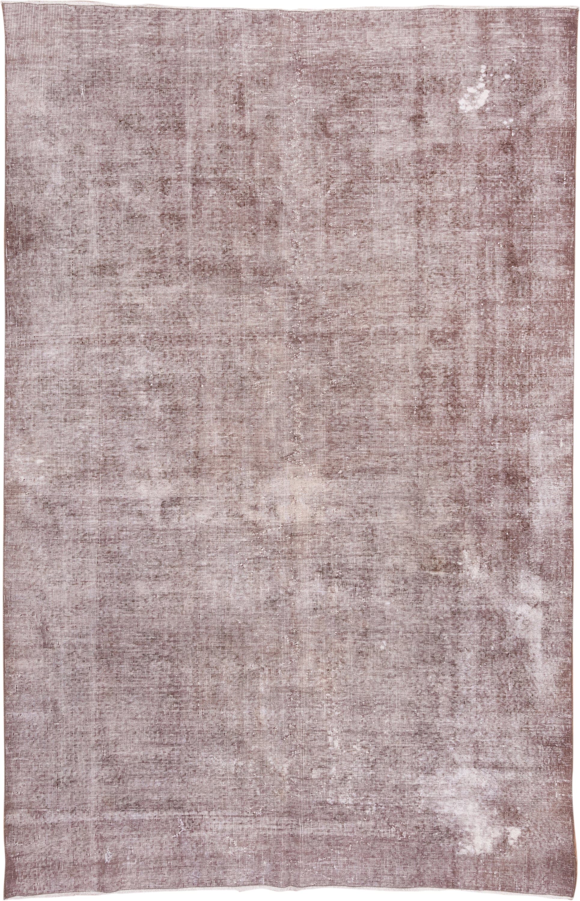 6' x 9' one-of-a-kind handmade vintage Sparta medium size rug. Color palette: dusty rose, blush, taupe, ivory, pink, beige