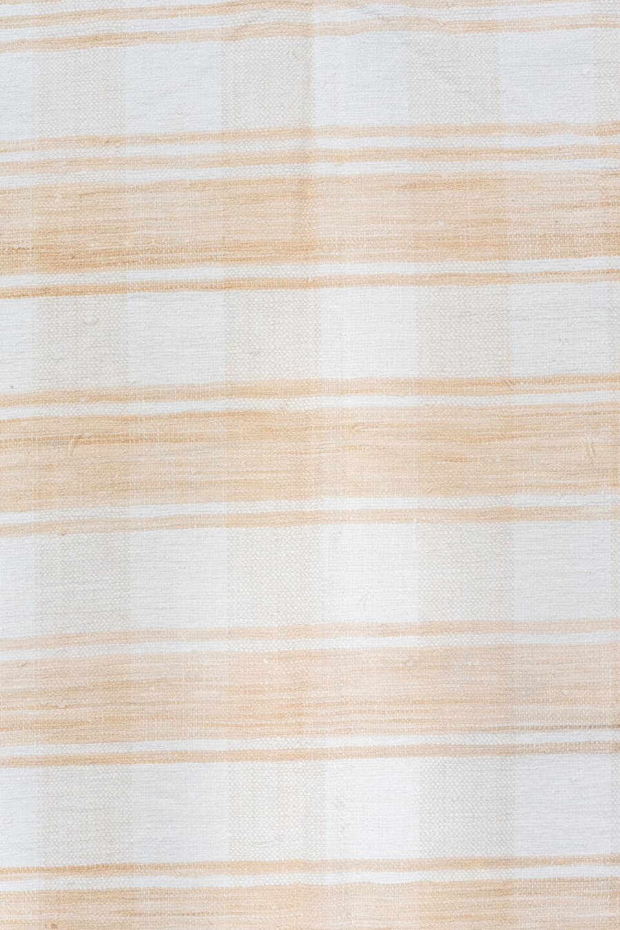 5' x 8' one-of-a-kind handmade antique Textile medium size rug. Color palette: ivory, cream, camel, sand, beige
