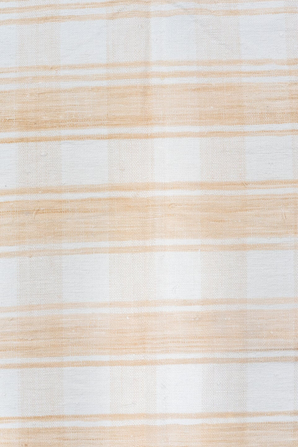 5' x 8' one-of-a-kind handmade antique Textile medium size rug. Color palette: ivory, cream, camel, sand, beige