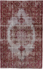 3' x 5' one-of-a-kind handmade antique Sivas small size rug. Color palette: rose, ivory, burgundy, taupe, dusty pink, brown