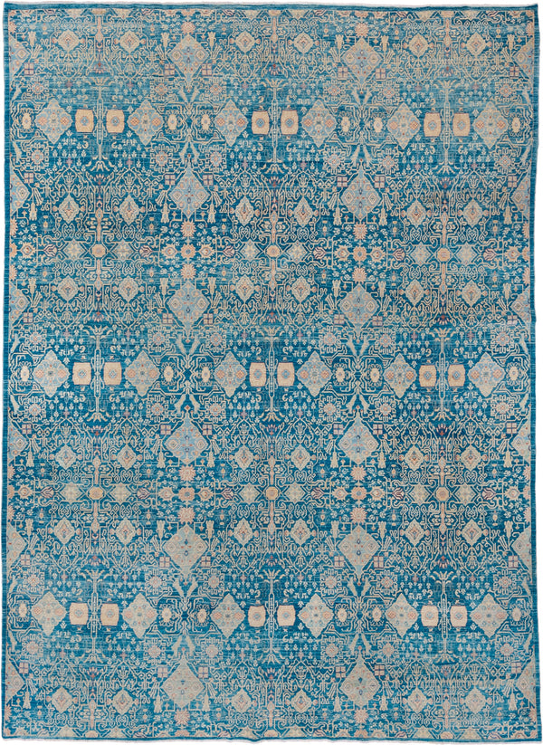9' x 12' Teal Rugs