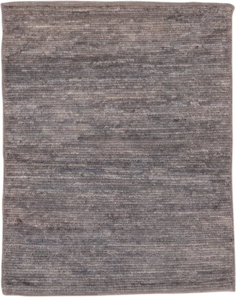 3' x 4' one-of-a-kind handmade vintage Tulu small size rug. Color palette: taupe, gray, charcoal, greige, beige, black