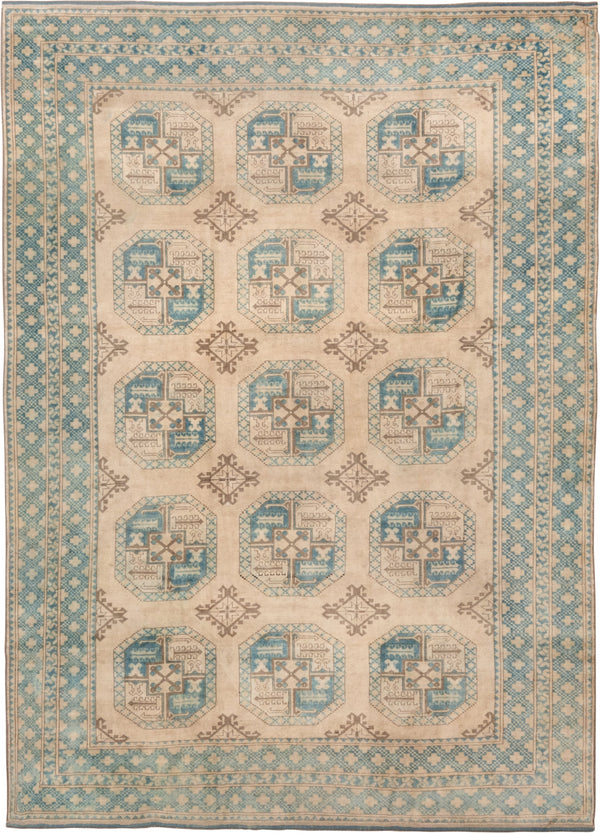 7' x 10' Teal Rugs