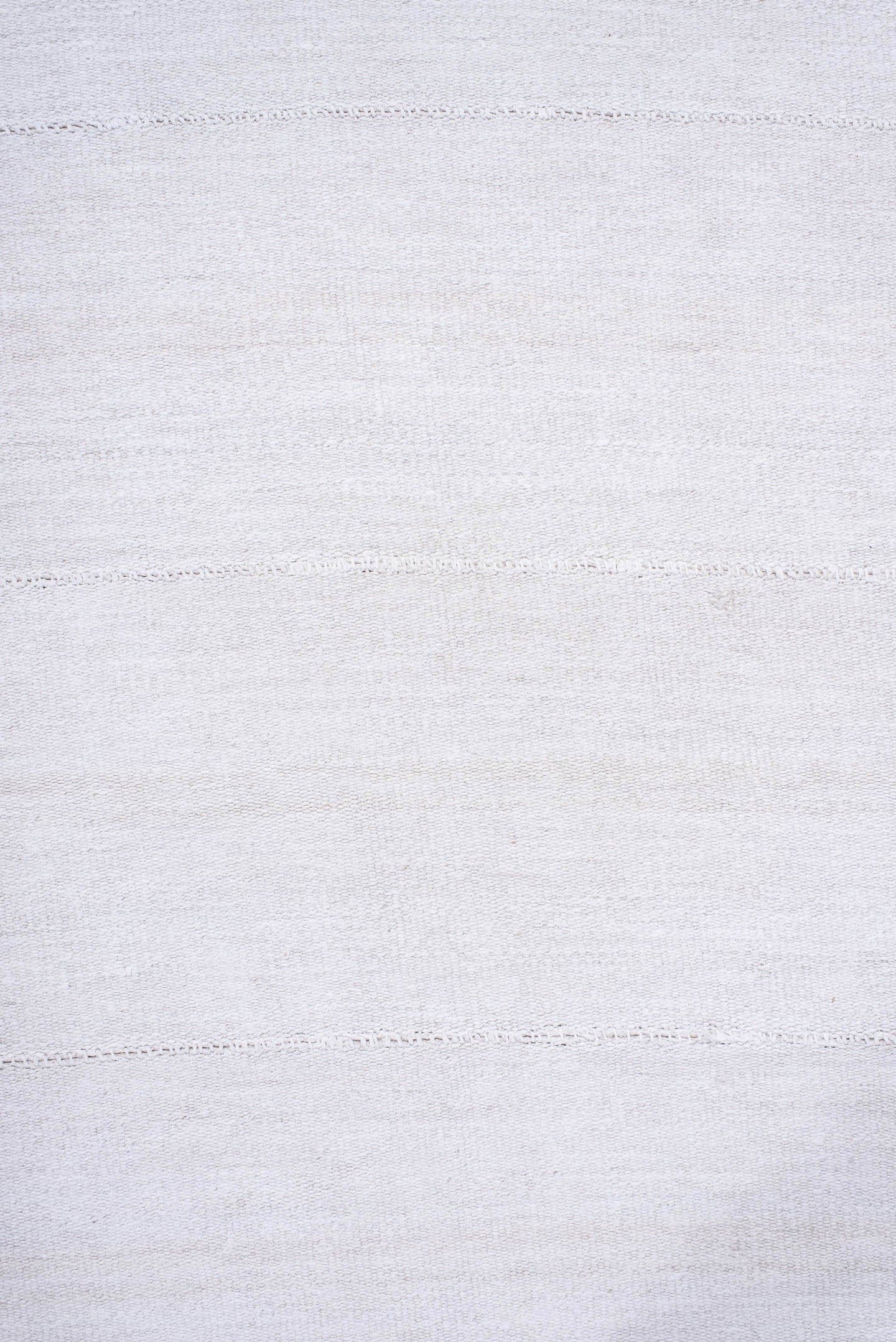 8' x 13' one-of-a-kind handmade antique Flatweave large size rug. Color palette: ivory, cream, taupe, beige, gray