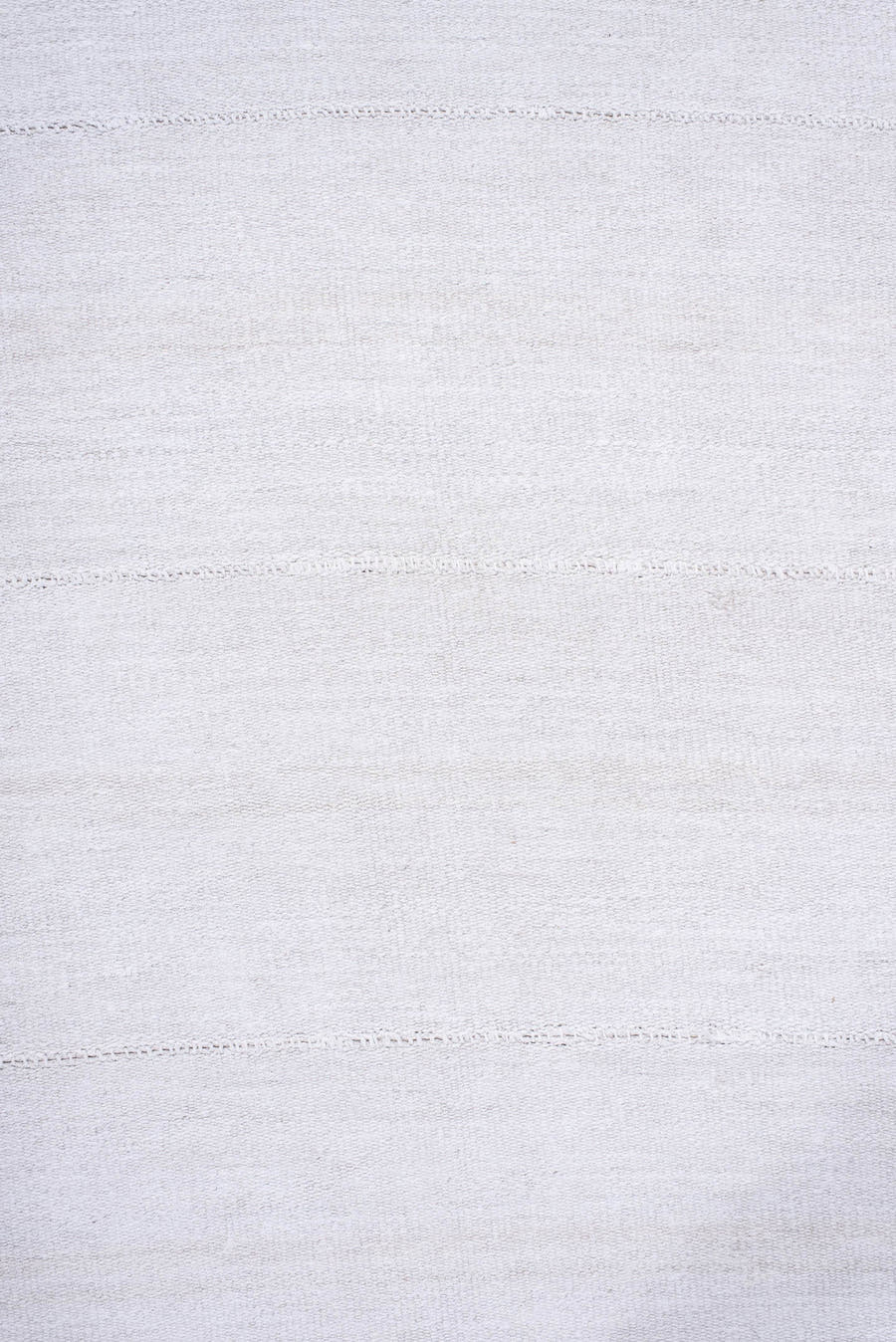 8' x 13' one-of-a-kind handmade antique Flatweave large size rug. Color palette: ivory, cream, taupe, beige, gray