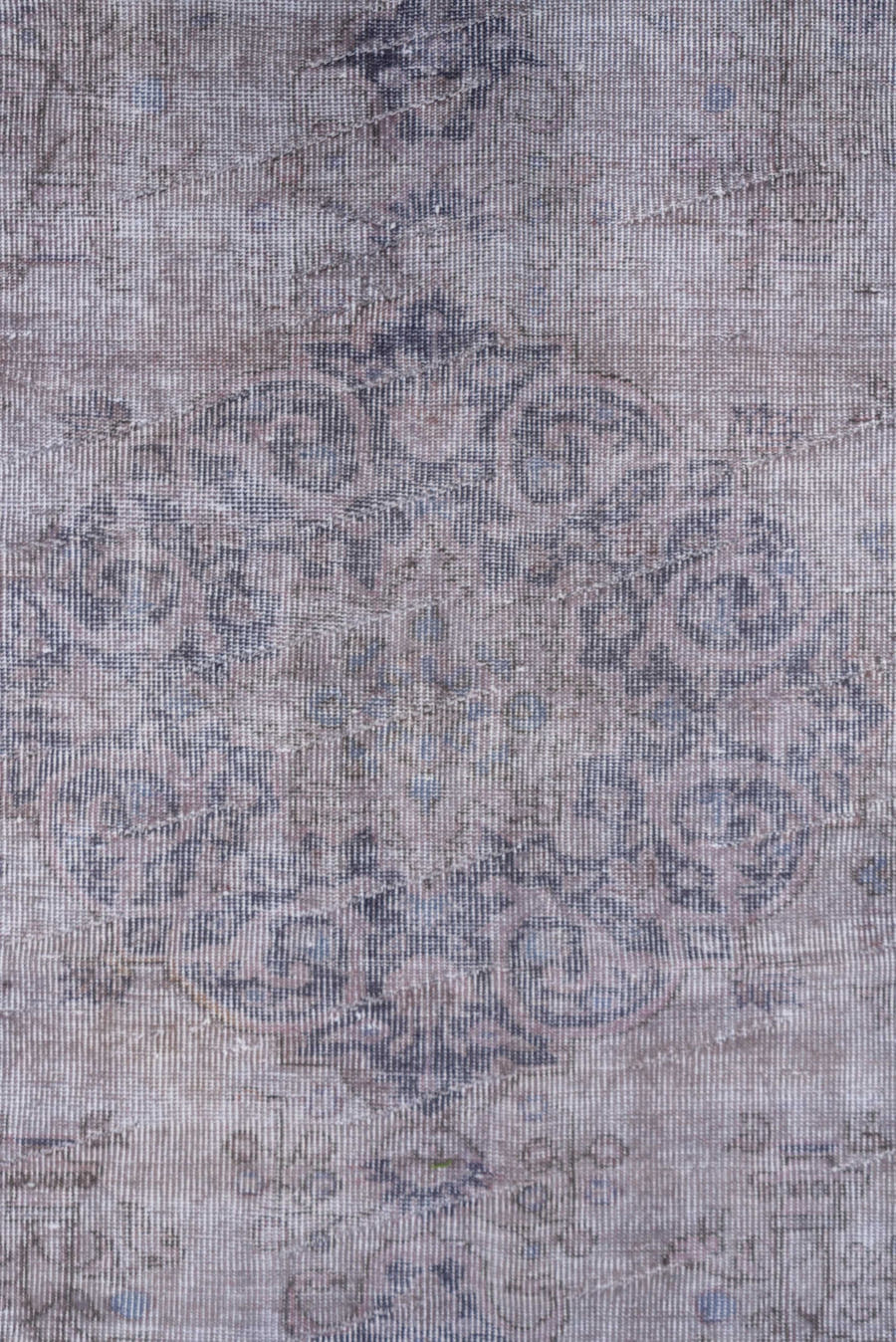 6' x 8' one-of-a-kind handmade vintage Sparta medium size rug. Color palette: taupe, ivory, dusty rose, slate, lavender