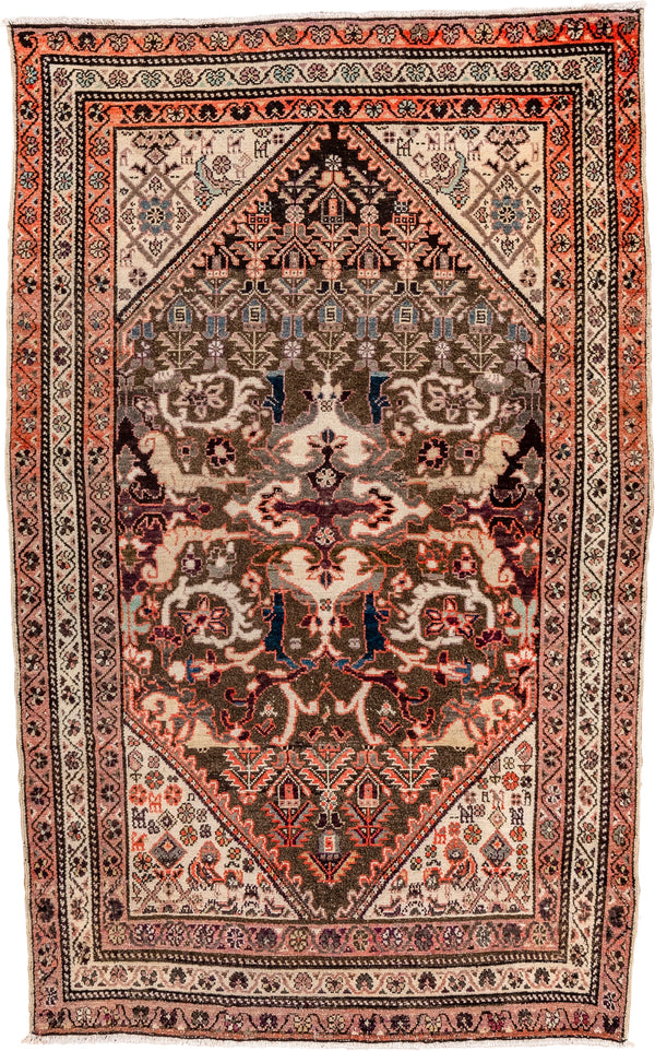 Antique Burgundy Rugs