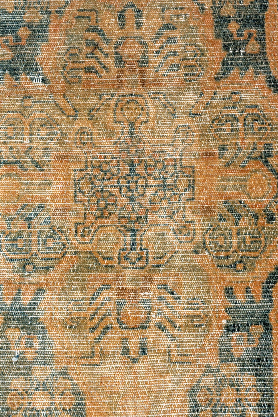 3' x 15' one-of-a-kind handmade antique Malayer runner rug. Color palette: camel, ivory, slate, taupe, beige, charcoal, gray