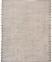 11' x 15' one-of-a-kind handmade vintage Tulu oversize rug. Color palette: ivory, cream, taupe, beige, camel, gray