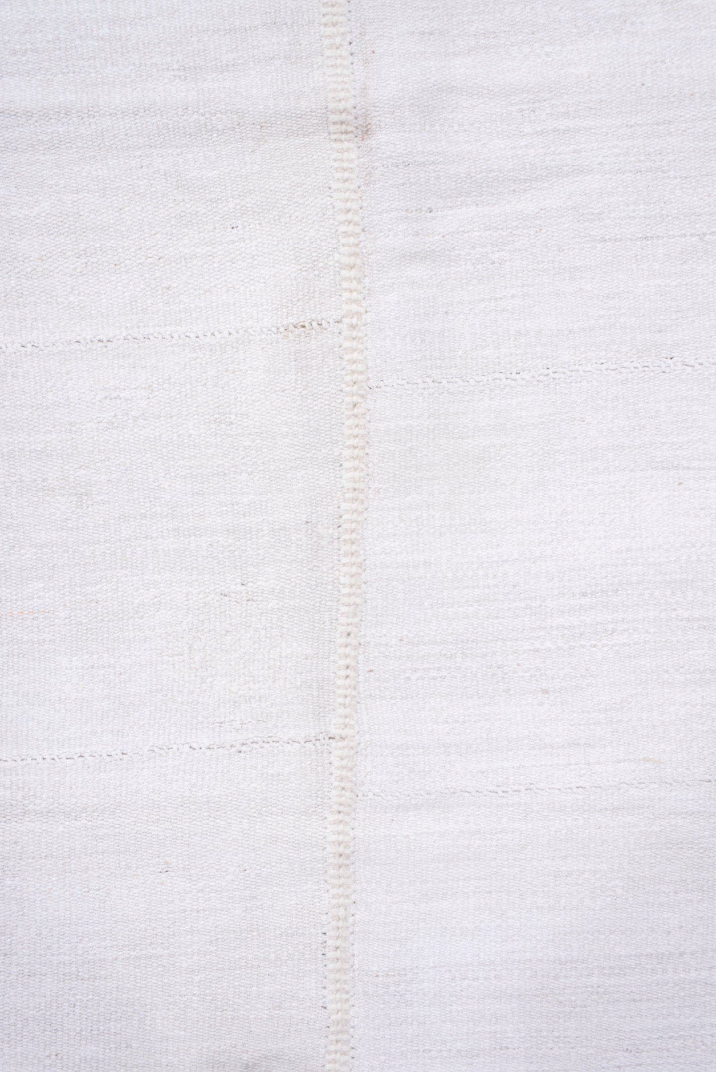 10' x 16' one-of-a-kind handmade antique Flatweave rug. Color palette: ivory, blush, lavender, cream, pale rose, pink