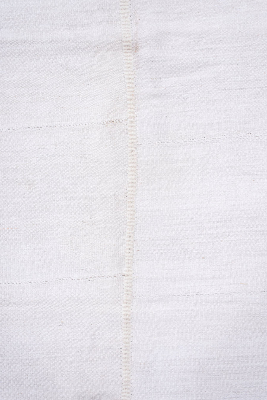 10' x 16' one-of-a-kind handmade antique Flatweave rug. Color palette: ivory, blush, lavender, cream, pale rose, pink