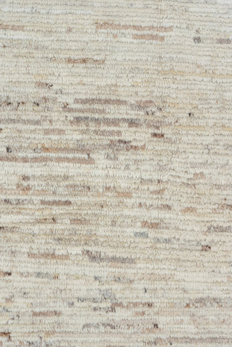 9' x 10' one-of-a-kind handmade vintage Tulu large size rug. Color palette: ivory, cream, taupe, beige, brown, gray