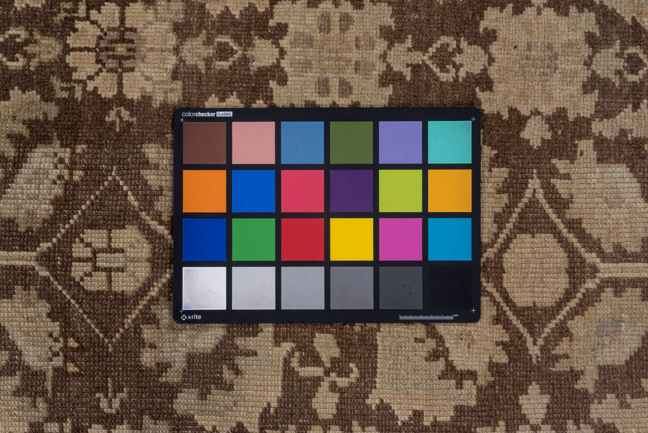 4' x 10' one-of-a-kind handmade vintage Oushak runner rug. Color palette: brown, gray, light gray