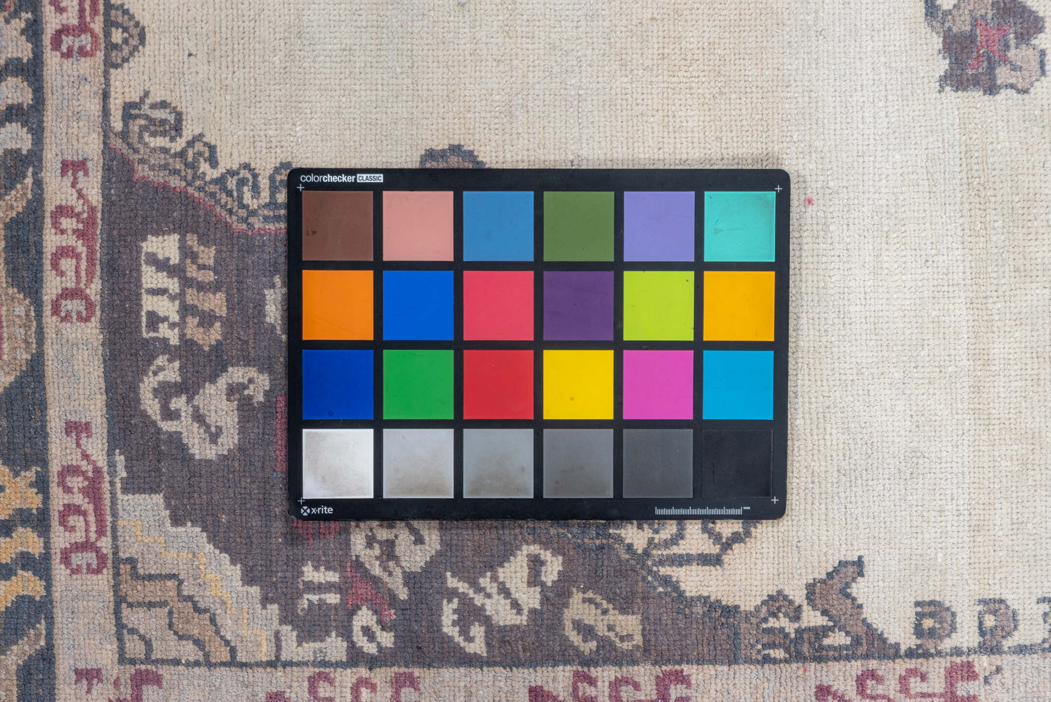 5' x 7' one-of-a-kind handmade vintage Oushak rug. Color palette: floral white, gainsboro, gray, light gray, linen