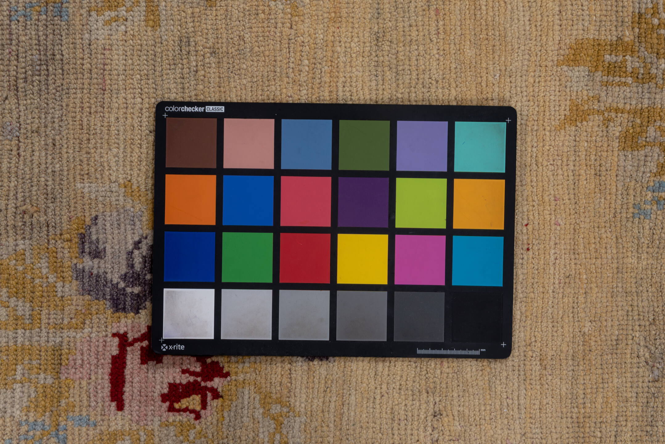 6' x 8' one-of-a-kind handmade vintage Oushak medium size rug. Color palette: brown, gray, light gray, red, redwood