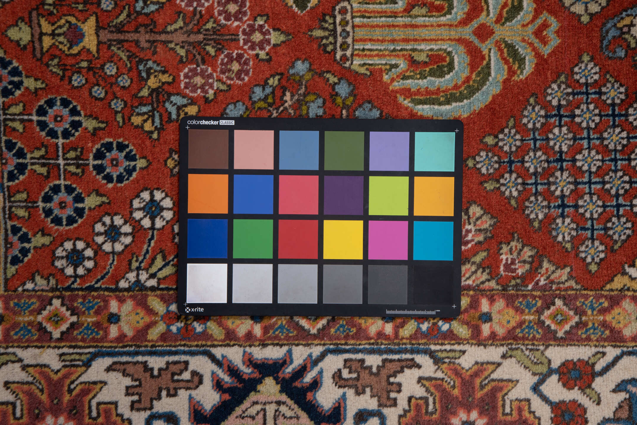 6' x 8' one-of-a-kind handmade vintage Tabriz medium size rug. Color palette: blue, brown, fiord, gray, off-white, pink, red