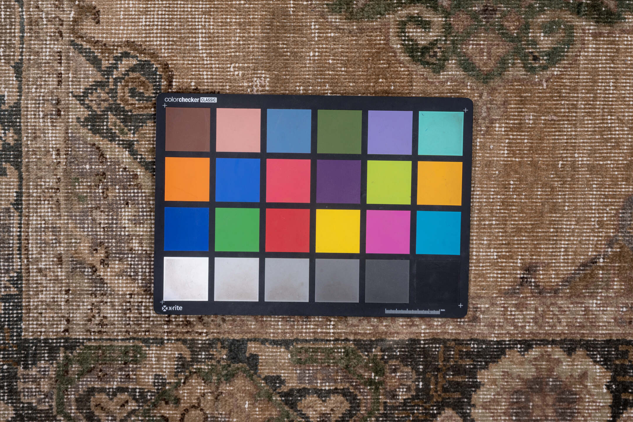 5' x 13' one-of-a-kind handmade vintage Oushak runner rug. Color palette: brown, gray, light gray, off-white, pink