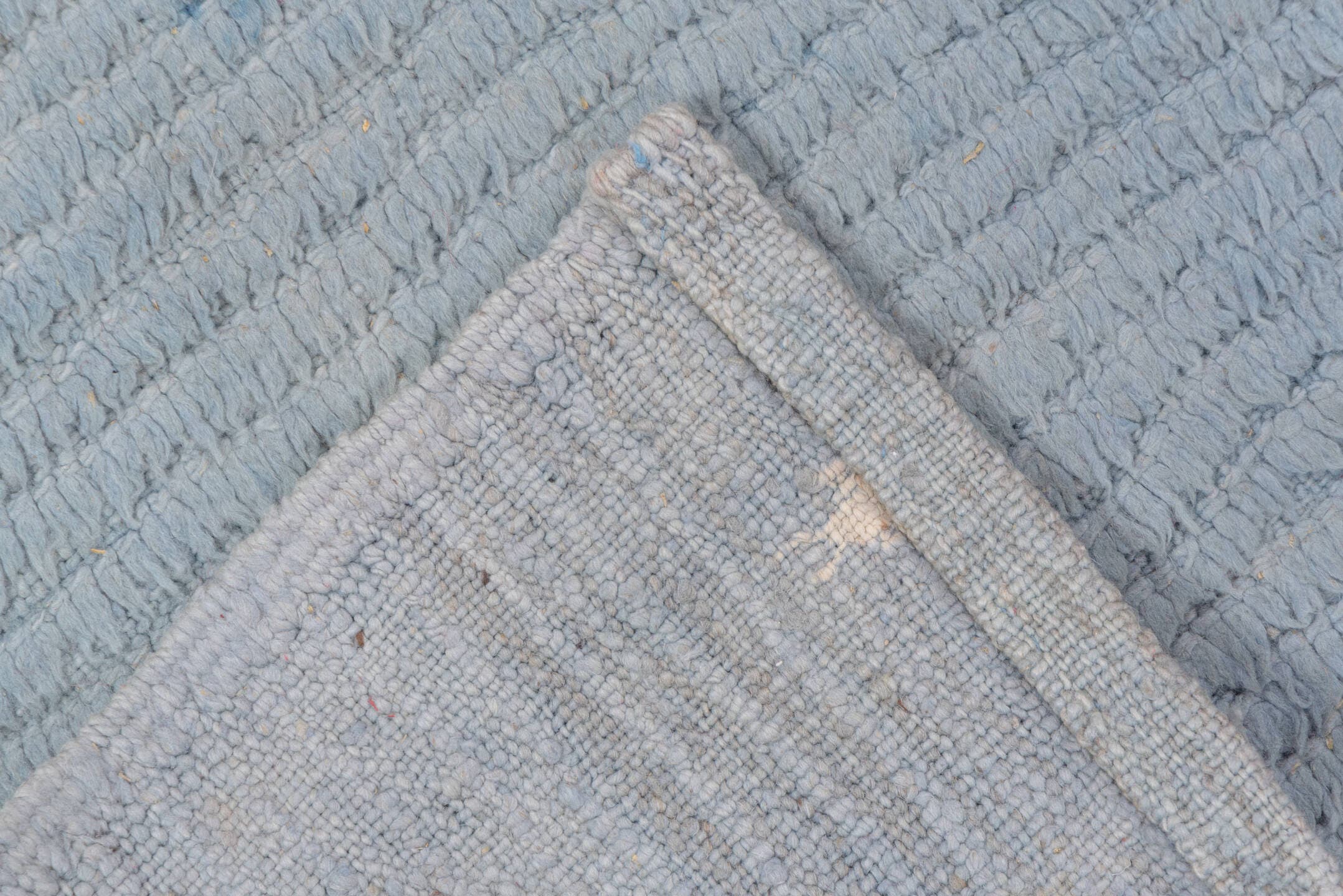 5' x 7' one-of-a-kind handmade antique Konya rug. Color palette: ivory, pale blue, cream, taupe, light blue, beige, gray