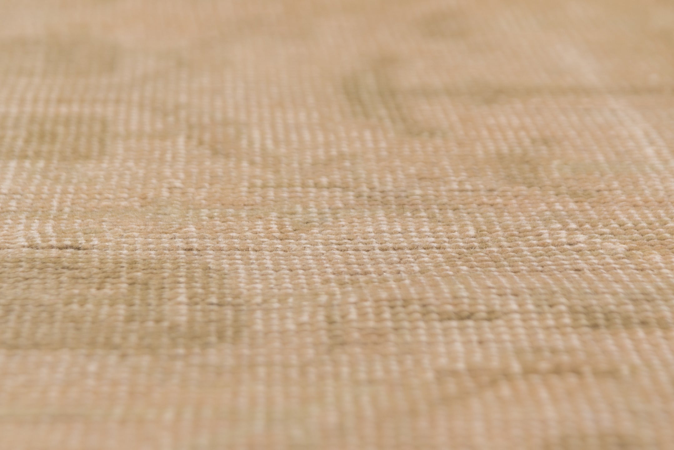 3' x 10' one-of-a-kind handmade vintage Heriz runner rug. Color palette: brown, pink