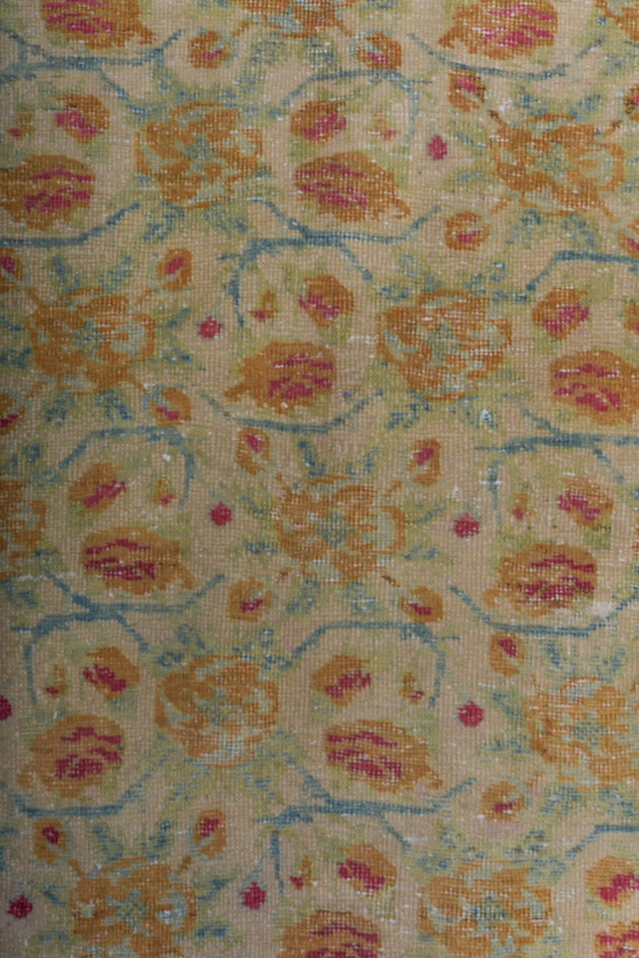 5' x 8' one-of-a-kind handmade vintage Afshar medium size rug. Color palette: ivory, gold, sky_blue, rose, taupe, saffron
