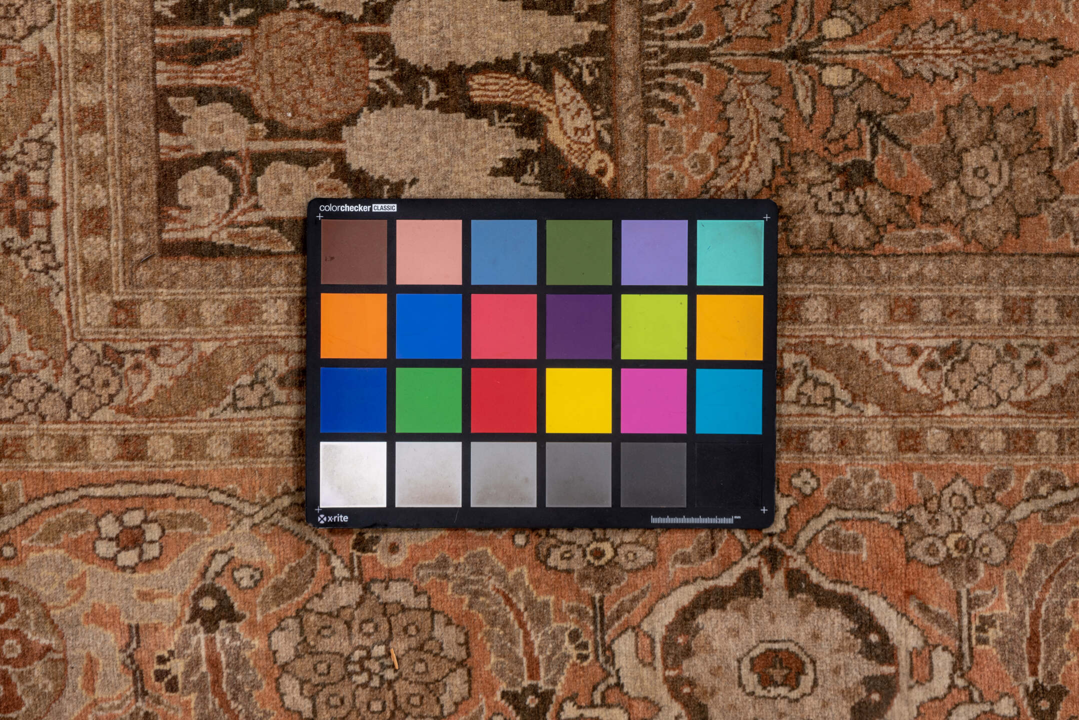 9' x 13' one-of-a-kind handmade vintage Tabriz large size rug. Color palette: brown, gray, pink, redwood