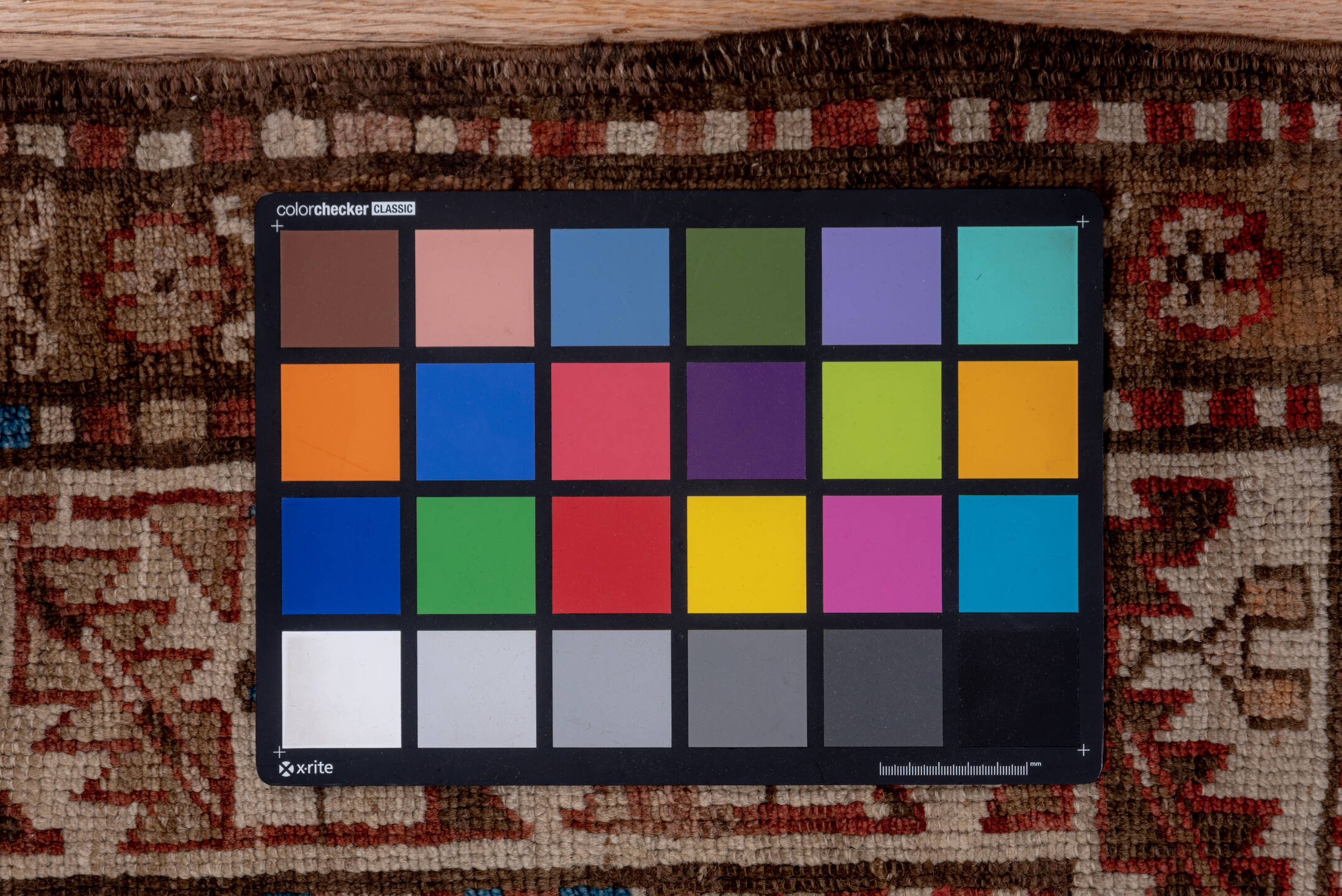 4' x 9' one-of-a-kind handmade vintage Kurd runner rug. Color palette: arapawa, blue, brown, gray, light gray, pink