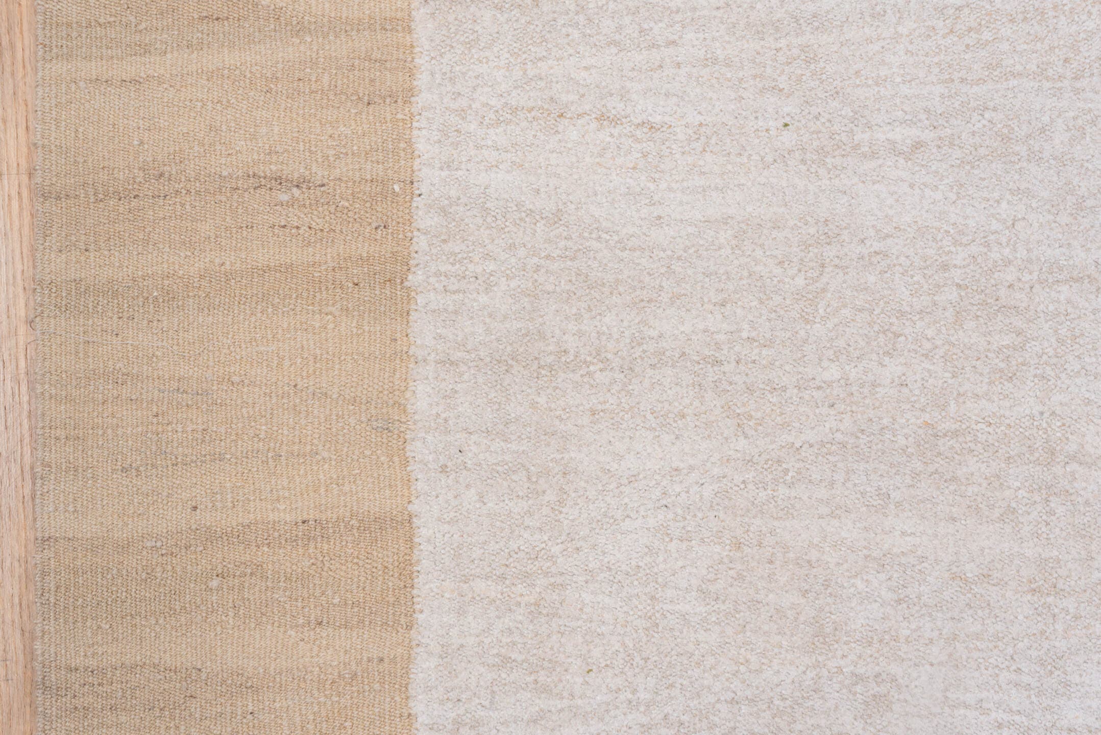 6' x 7' one-of-a-kind handmade vintage Kilim rug. Color palette: ivory, camel, beige, cream, taupe, gray