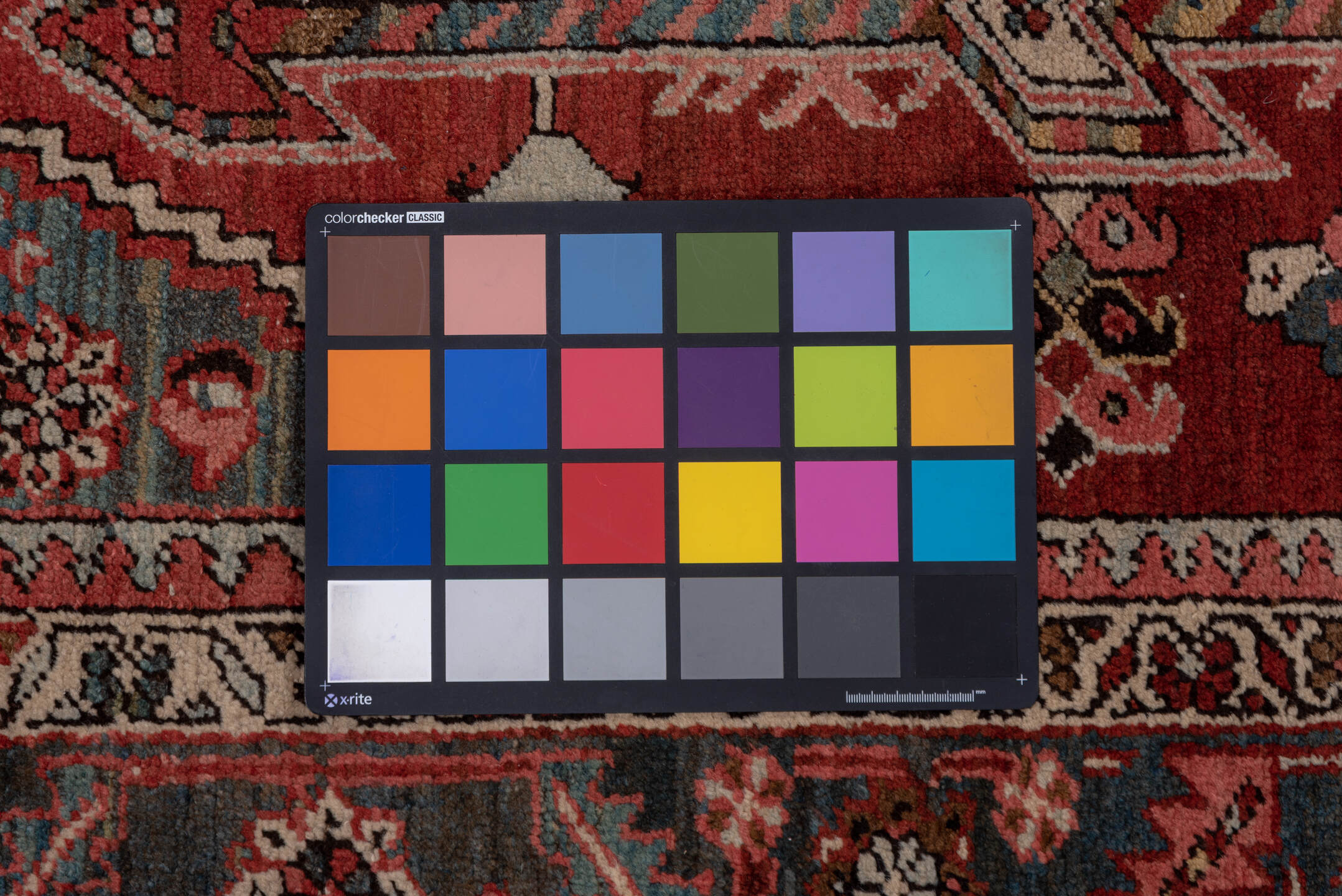 3' x 15' one-of-a-kind handmade vintage Serapi runner rug. Color palette: brown, dim gray, gray, off-white, pink, red, snow