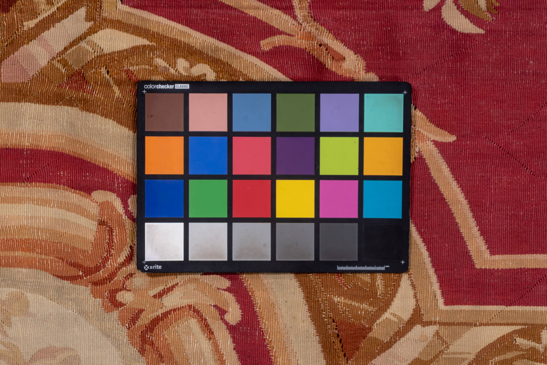 14' x 18' one-of-a-kind handmade vintage Aubusson oversize rug. Color palette: brown, pink, red, sienna, tan