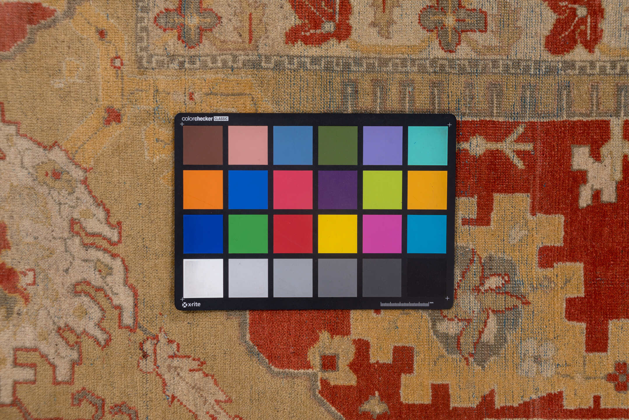 11' x 14' one-of-a-kind handmade antique Amritzar oversize rug. Color palette: terra cotta, camel, ivory, gold, slate, rust