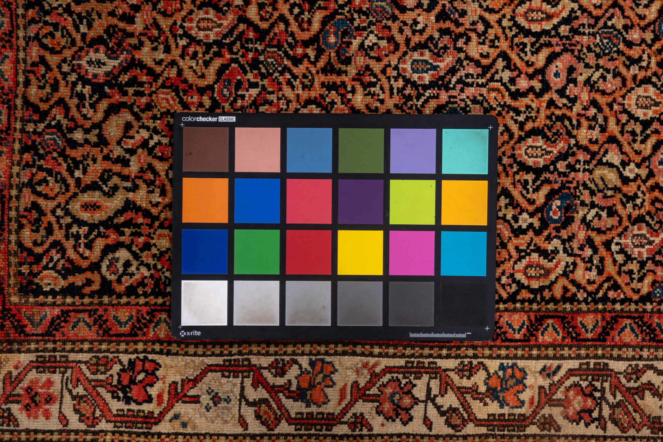 4' x 6' one-of-a-kind handmade antique Malayer small size rug. Color palette: rust, ivory, navy, terracotta, charcoal, brick