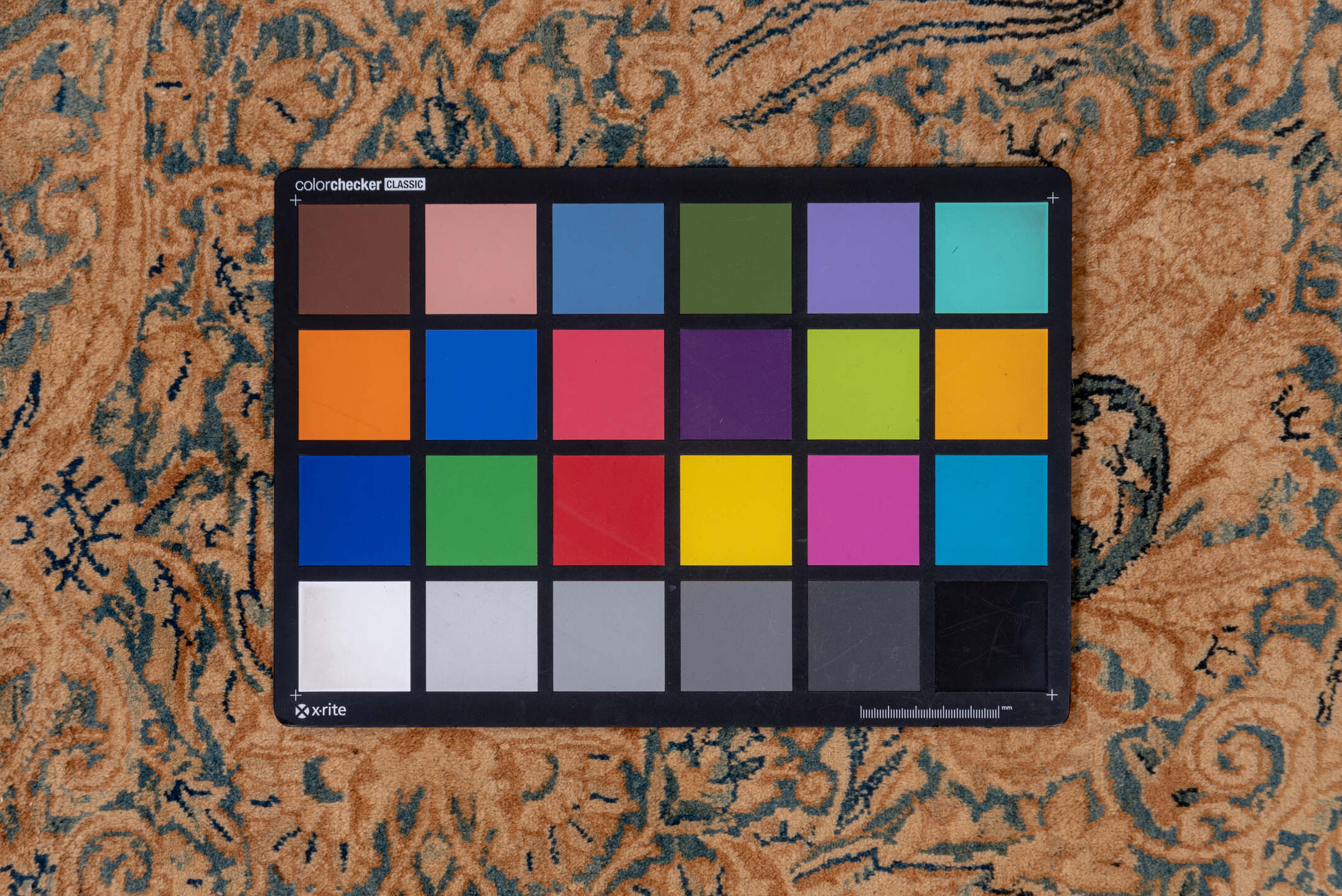 8' x 19' one-of-a-kind handmade vintage Kerman rug. Color palette: brown, gray, off-white, orange, pink, tan