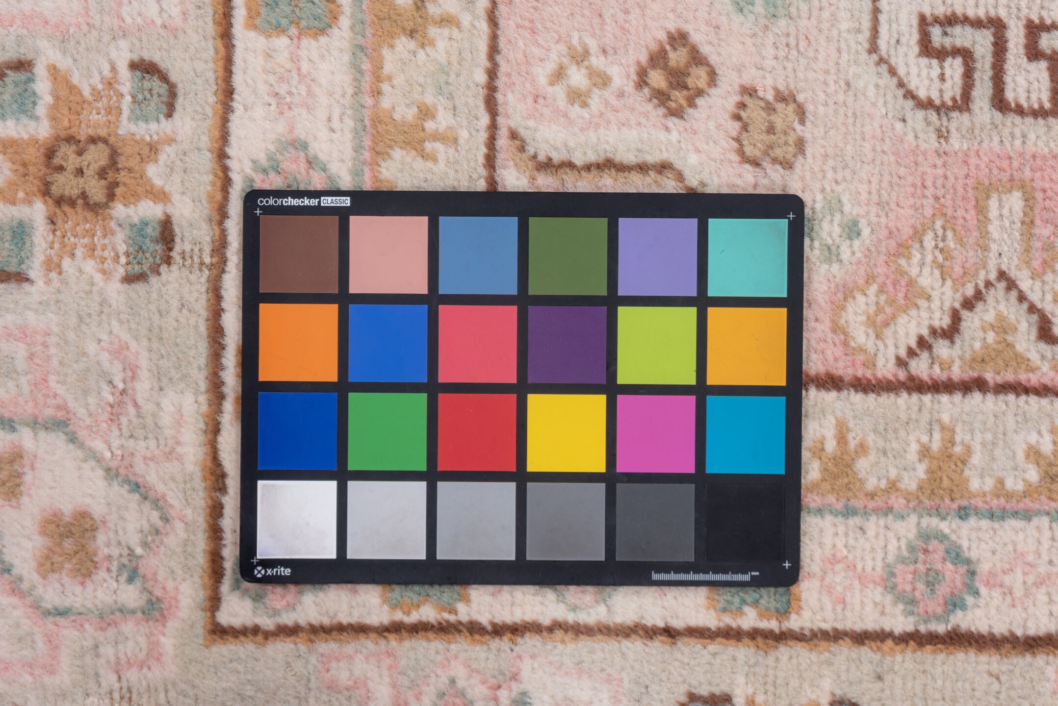 7' x 10' one-of-a-kind handmade vintage Oushak large size rug. Color palette: brown, dim gray, gainsboro, gray, light gray