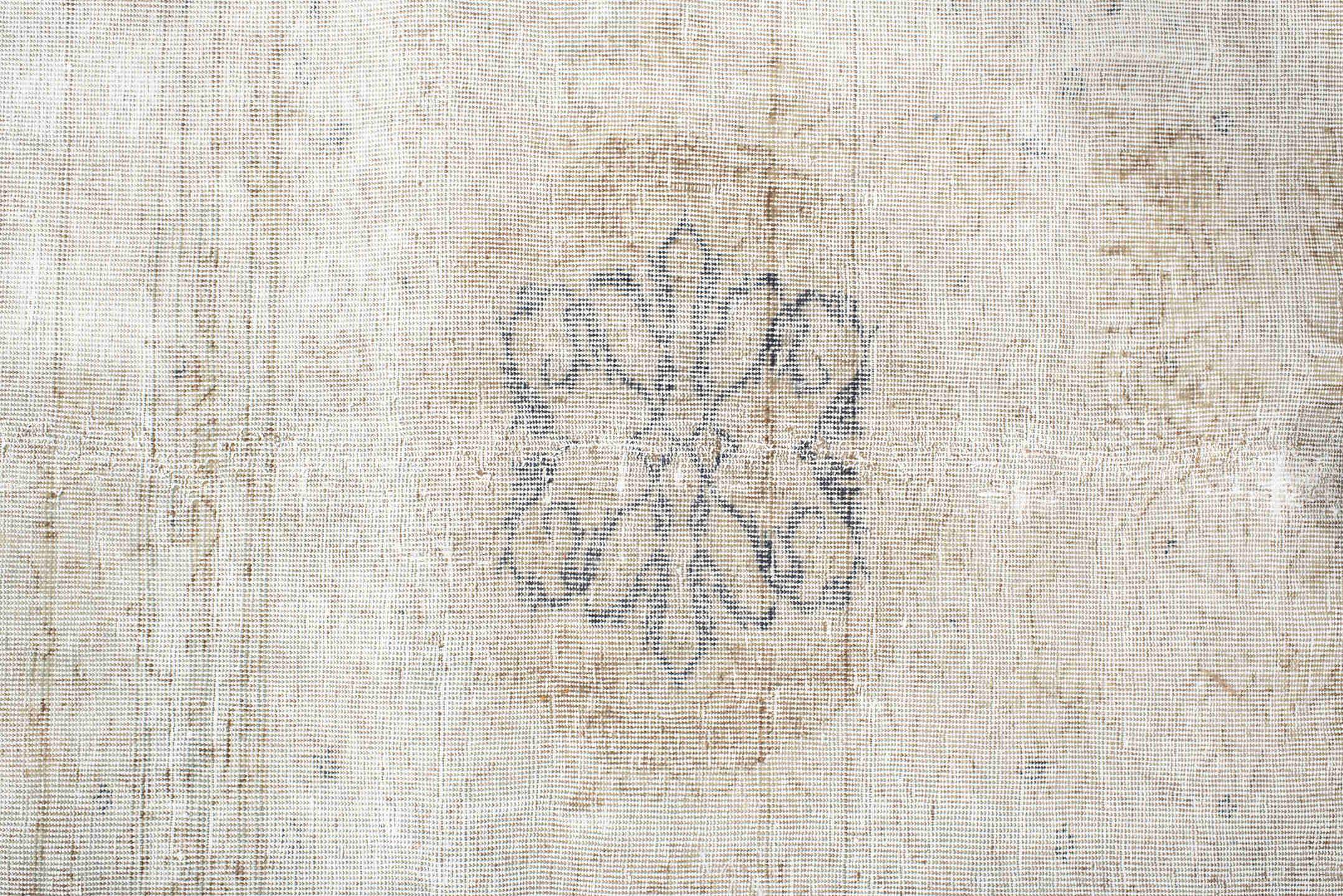 3' x 6' one-of-a-kind handmade vintage Sivas small size rug. Color palette: light gray, off-white, gray, silver, gainsboro