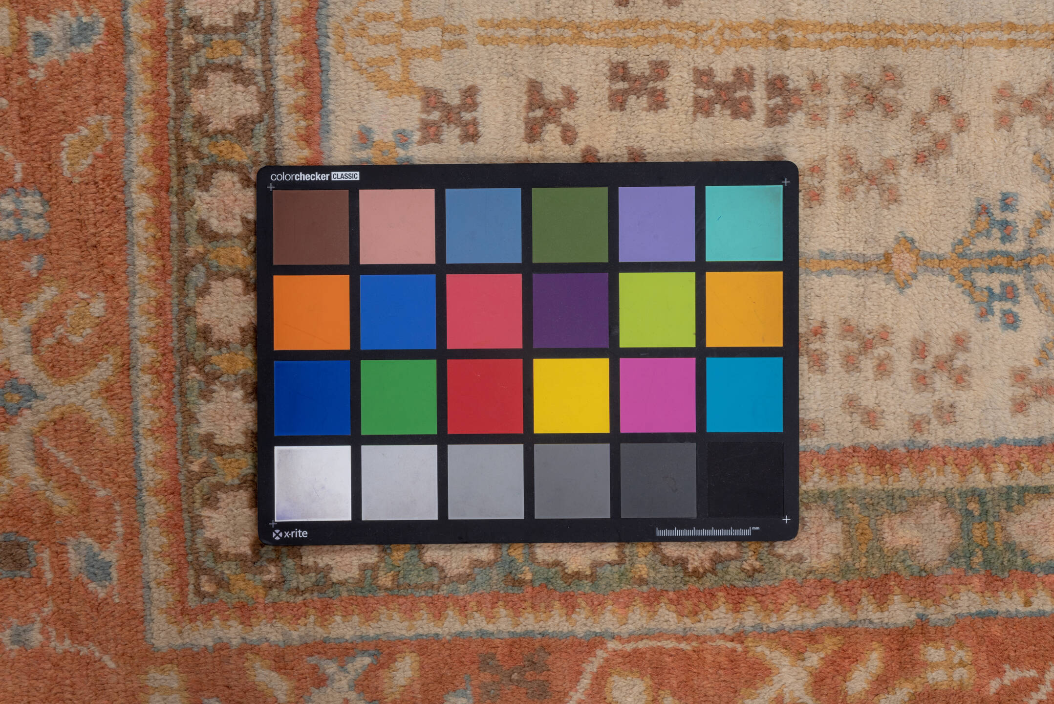 4' x 9' one-of-a-kind handmade vintage Sultanabad rug. Color palette: brown, gray, light gray, off-white, orange, pink