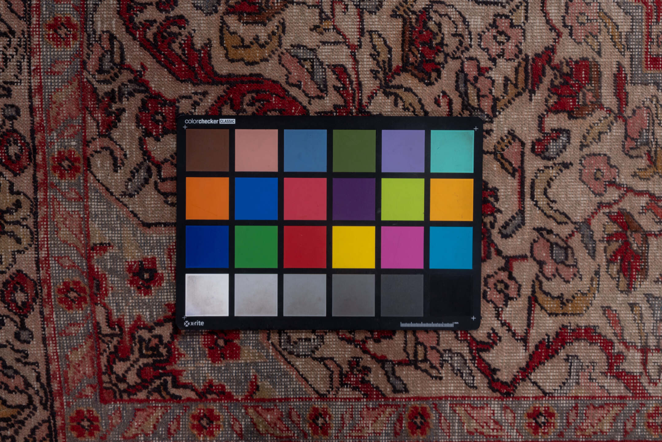 4' x 7' one-of-a-kind handmade vintage Sivas rug. Color palette: brown, gray, light gray, off-white, pink, red, redwood