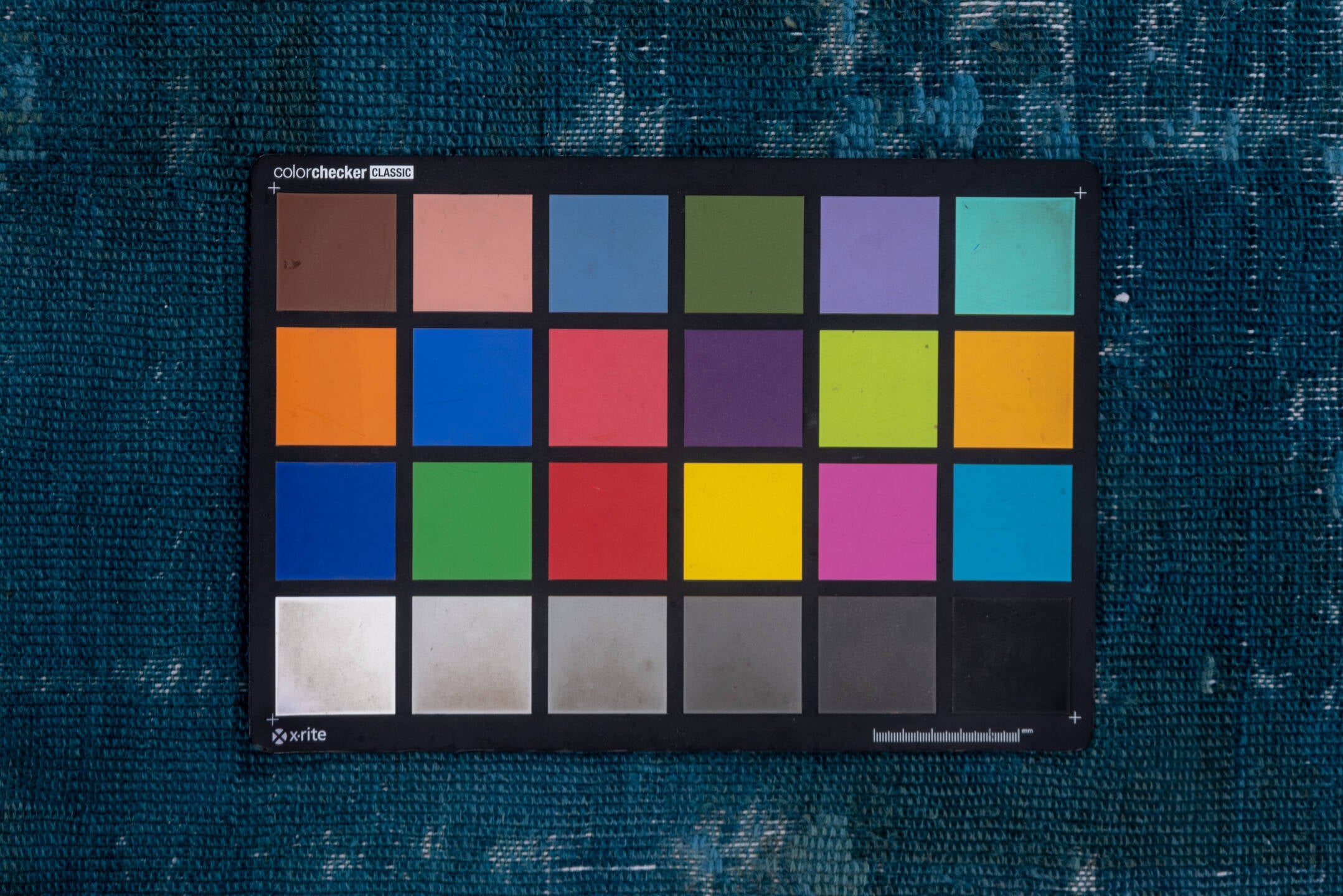 2' x 8' one-of-a-kind handmade vintage Oushak runner rug. Color palette: teal, indigo, slate, charcoal, ivory, purple, gray