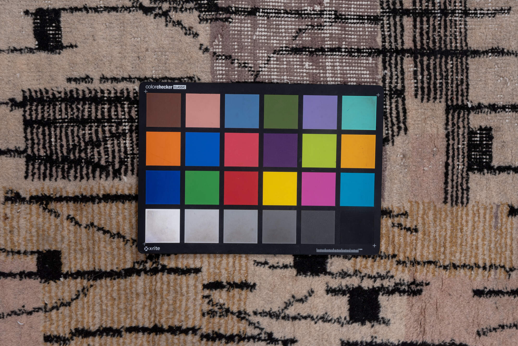 6' x 10' one-of-a-kind handmade vintage Art Deco large size rug. Color palette: black, brown, charcoal, dim gray, gray