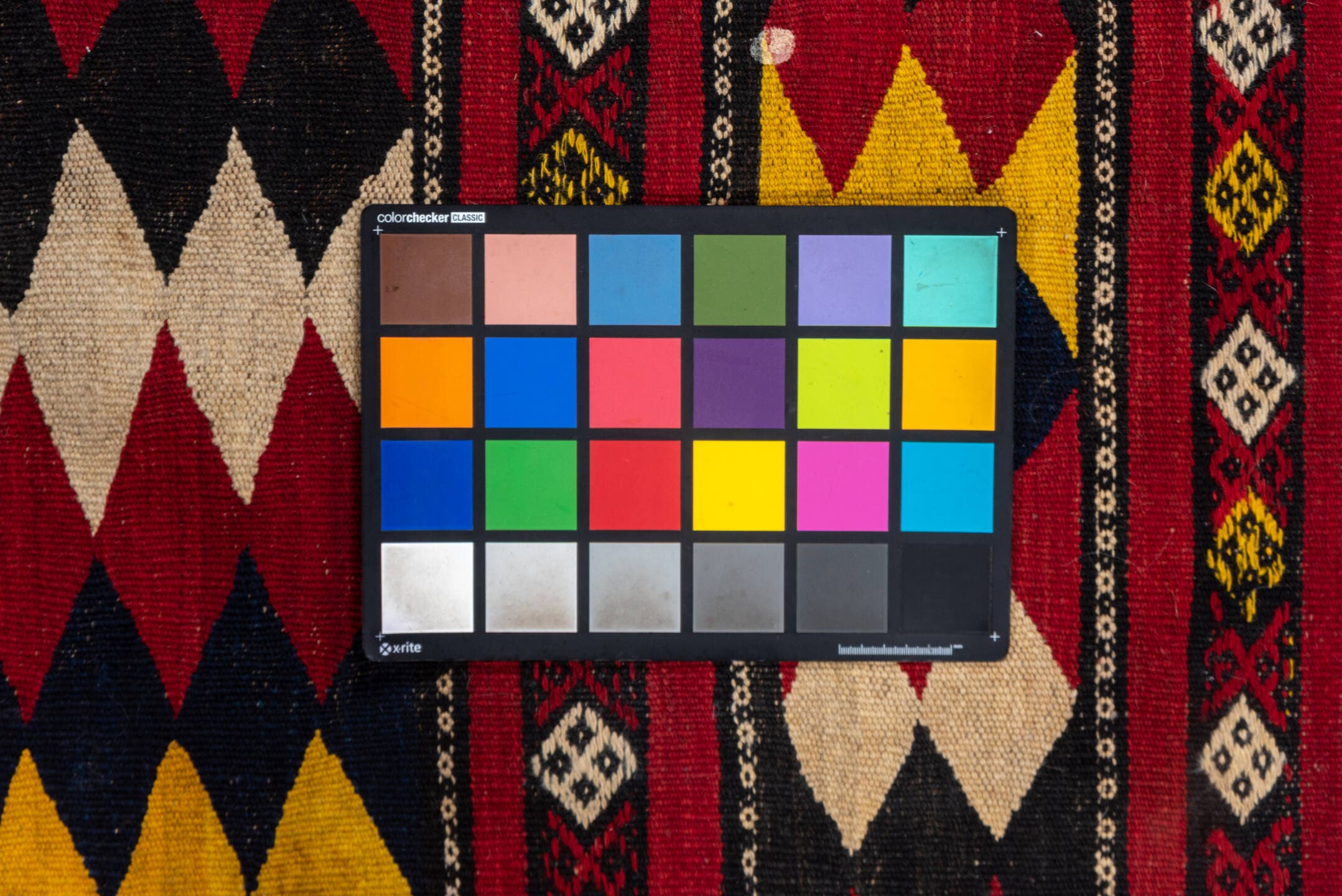 5' x 10' one-of-a-kind handmade vintage Kilim medium size rug. Color palette: crimson, ivory, gold, navy, charcoal, burgundy