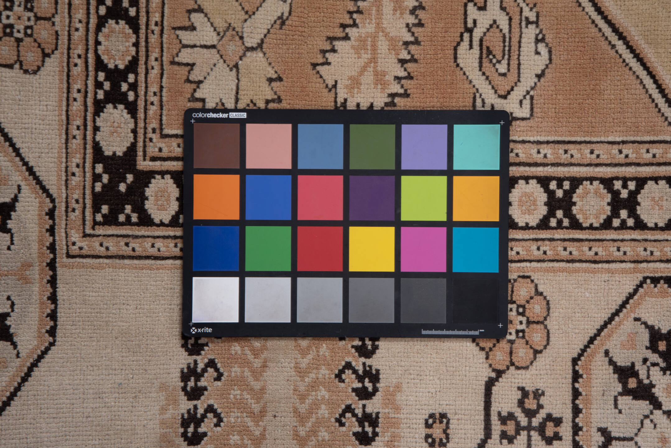 6' x 8' one-of-a-kind handmade vintage Oushak medium size rug. Color palette: brown, gray, pink