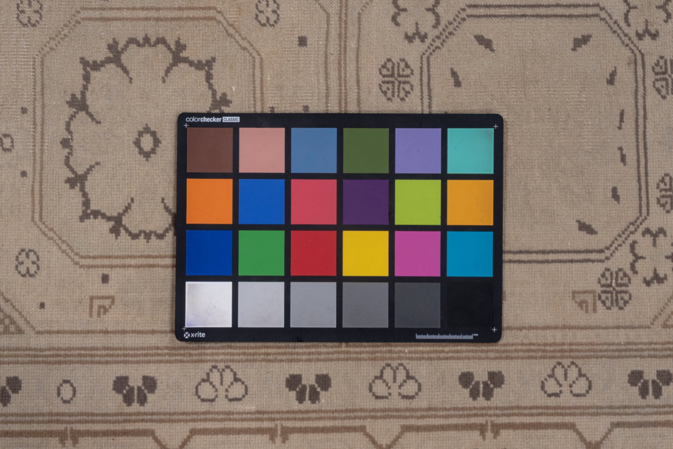 8' x 12' one-of-a-kind handmade vintage Kaisary large size rug. Color palette: gray, light gray, off-white, pink, seashell