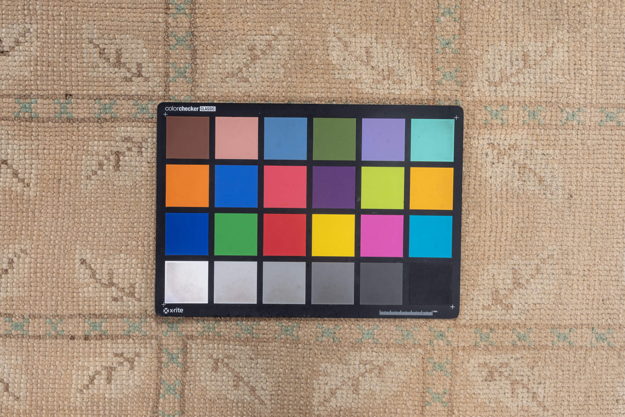 4' x 7' one-of-a-kind handmade vintage Oushak rug. Color palette: brown, gainsboro, gray, light gray, off-white, pink, snow