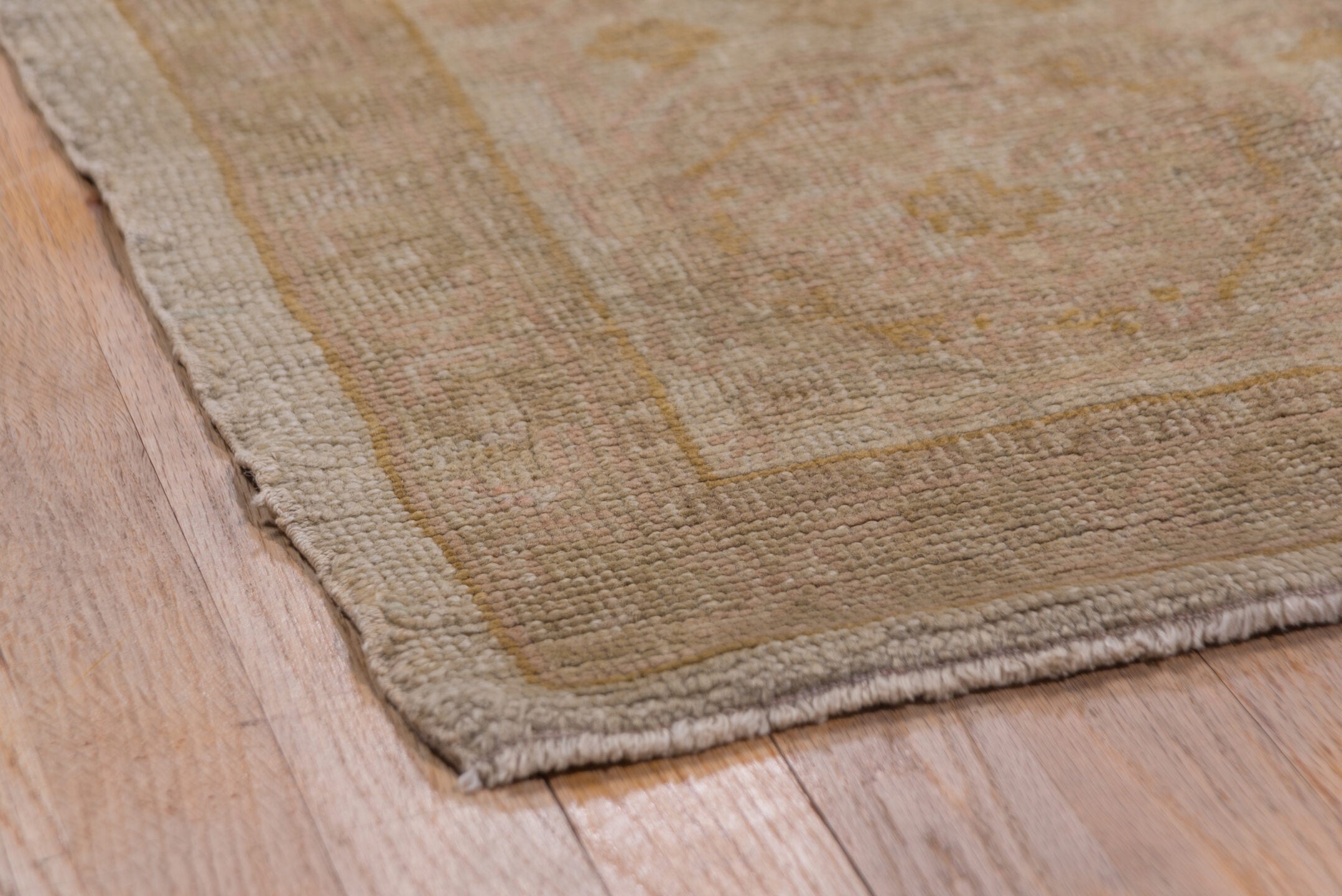 9' x 11' one-of-a-kind handmade vintage Kilim large size rug. Color palette: ivory, taupe, beige, sand, camel, pale gold