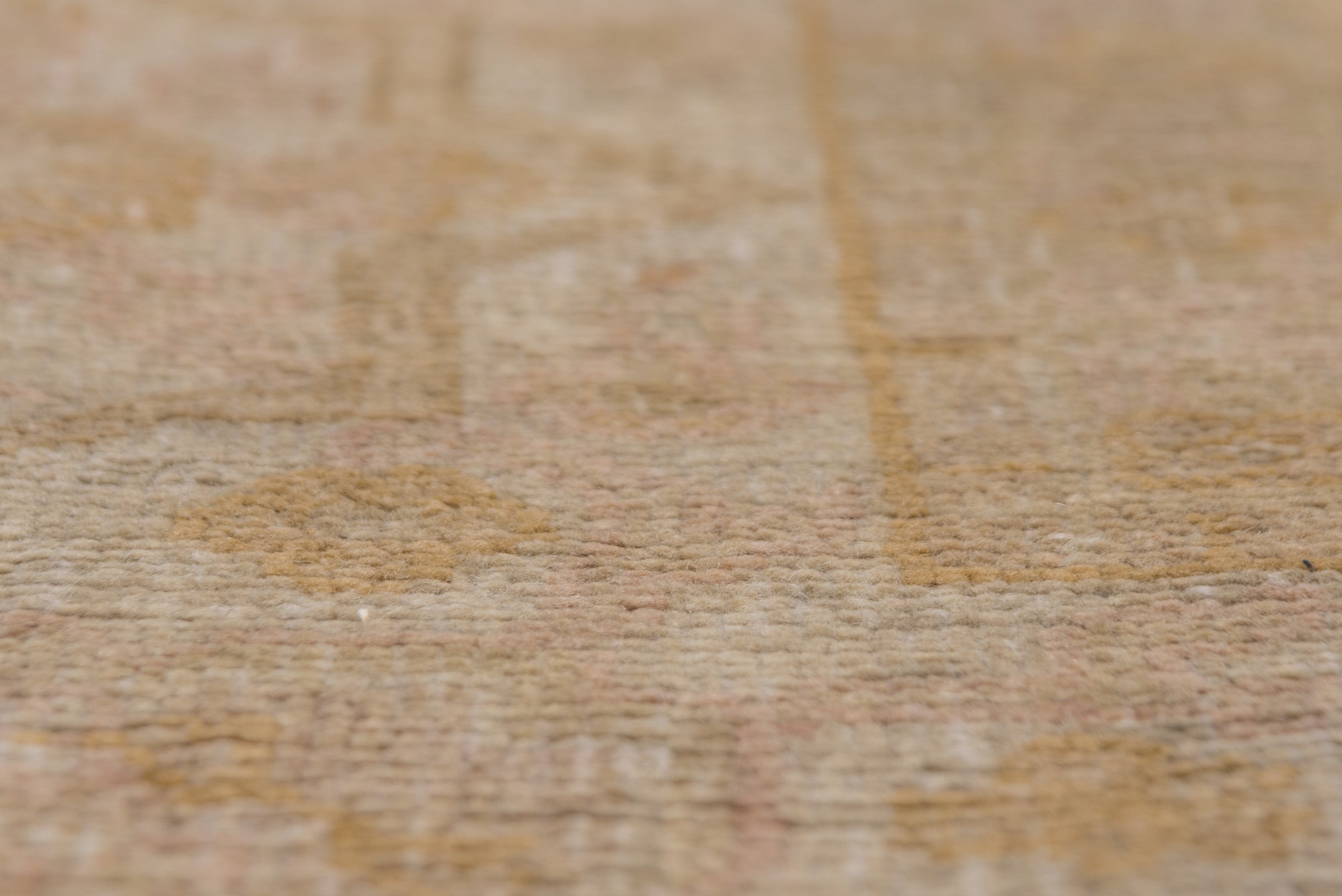 9' x 11' one-of-a-kind handmade vintage Kilim large size rug. Color palette: ivory, taupe, beige, sand, camel, pale gold