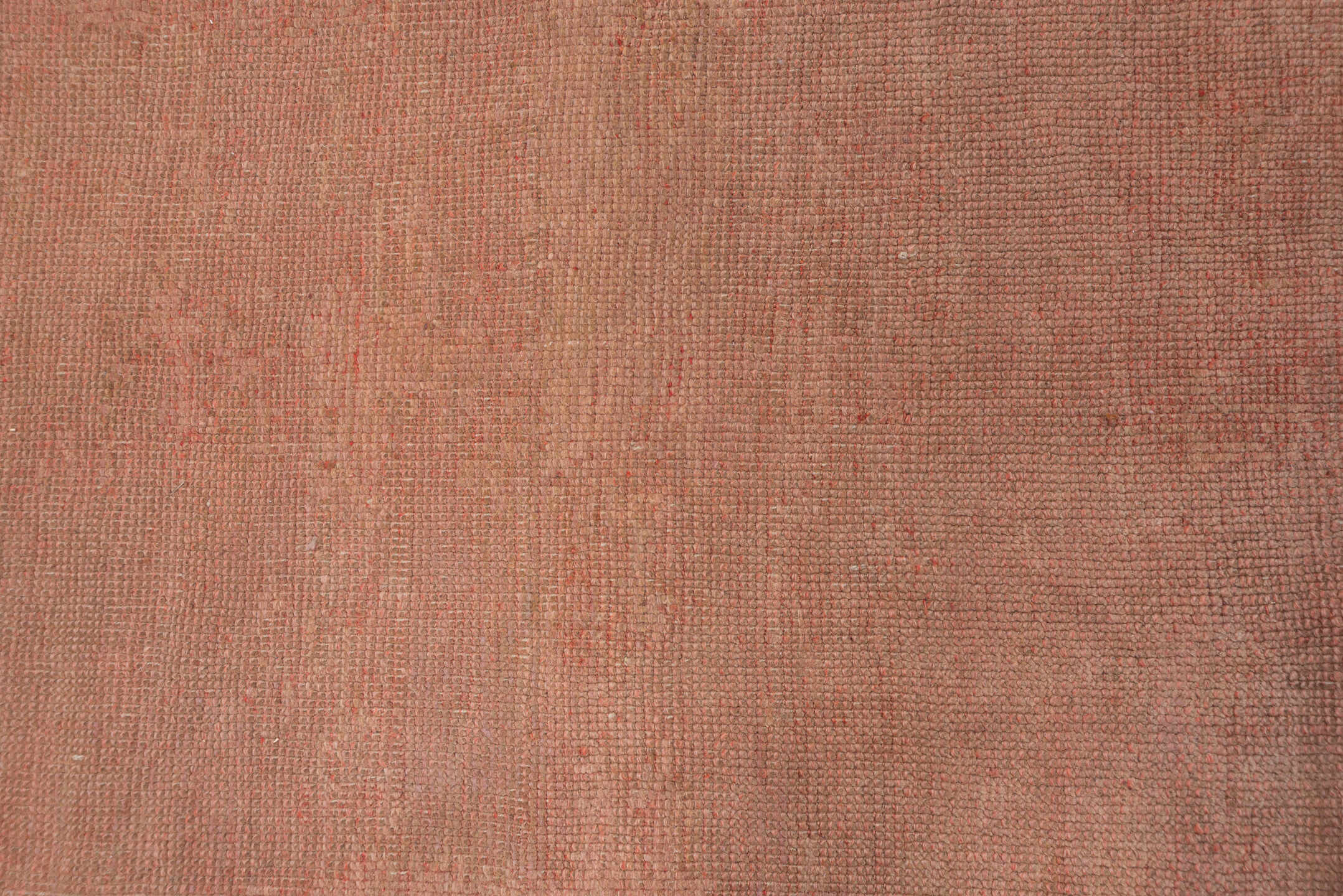 12' x 15' one-of-a-kind handmade vintage Afghan oversize rug. Color palette: rose, ivory, taupe, muted gold, dusty pink